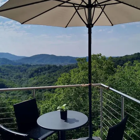 Nyaraló Wunderschoenes Mit Pool Und 360- Blick By Interhome Tarcento